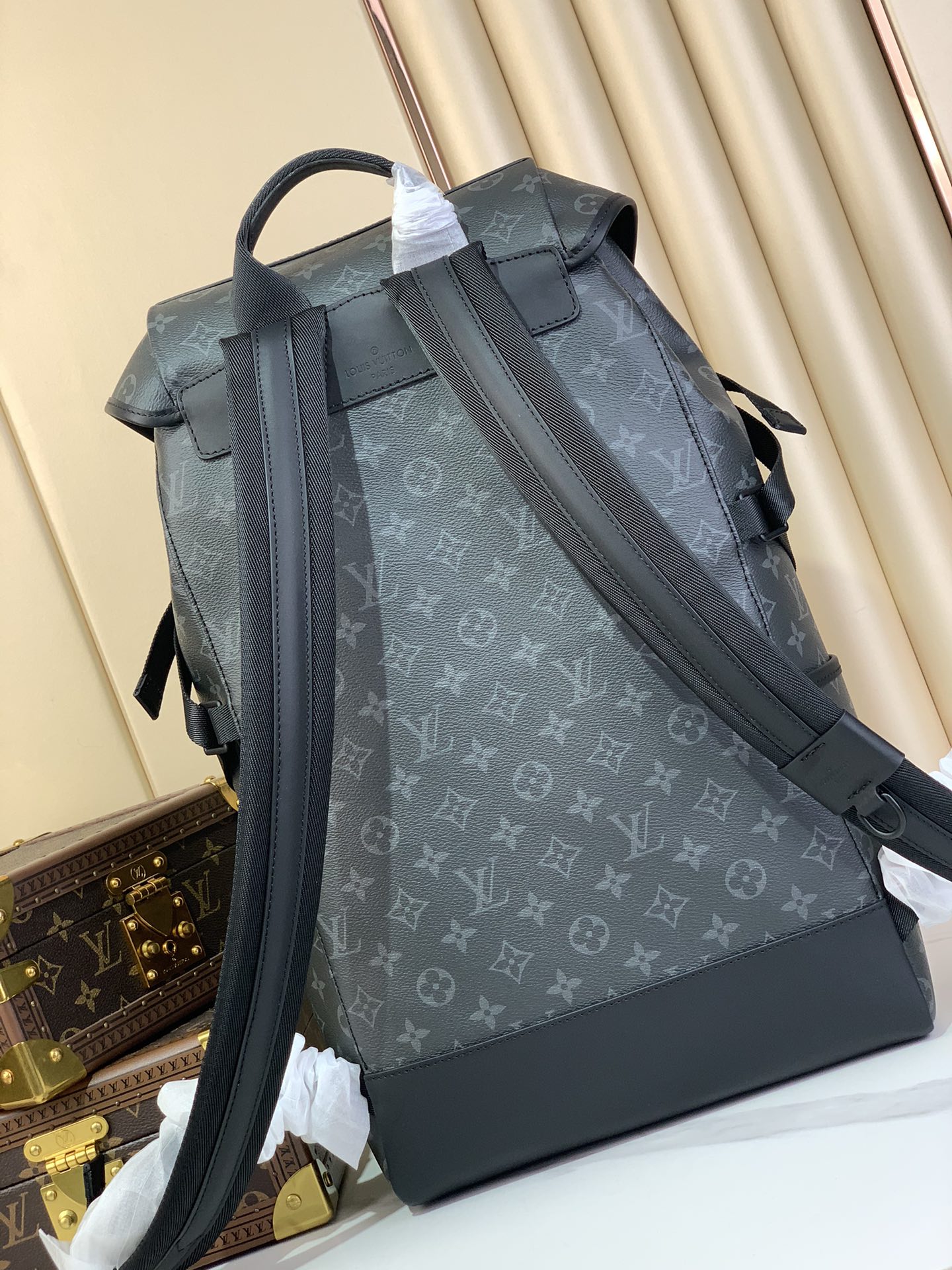 LOUIS VUITTON MONOGRAM ECLIPSE REVERSE PM GRAY - Sin Sity Reps