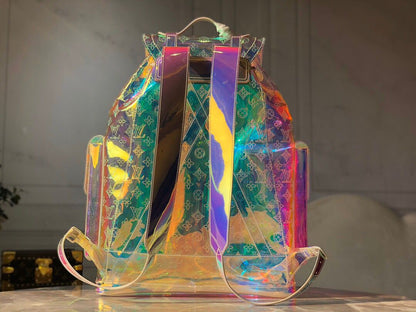 LOUIS VUITTON MONOGRAM GM PRISM HOLOGRAPHIC BACKPACK - Sin Sity Reps