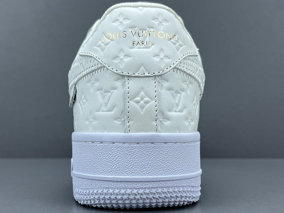 NIKE AIR FORCE 1 LOUIS VUITTON WHITE - Sin Sity Reps