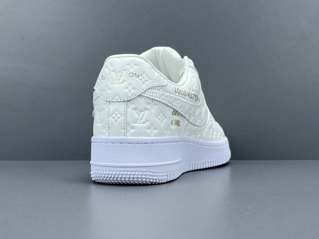 NIKE AIR FORCE 1 LOUIS VUITTON WHITE - Sin Sity Reps