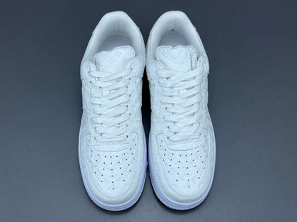 NIKE AIR FORCE 1 LOUIS VUITTON WHITE - Sin Sity Reps