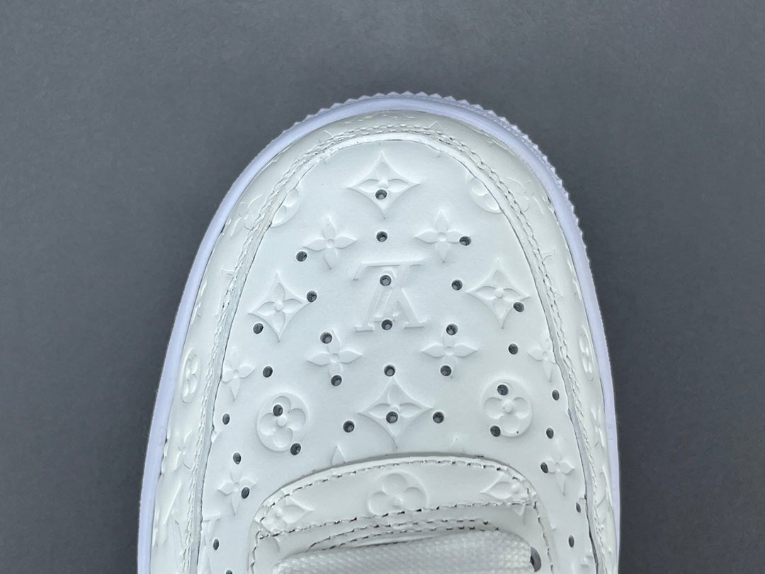 NIKE AIR FORCE 1 LOUIS VUITTON WHITE - Sin Sity Reps