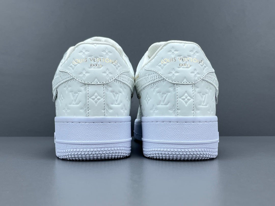 NIKE AIR FORCE 1 LOUIS VUITTON WHITE - Sin Sity Reps