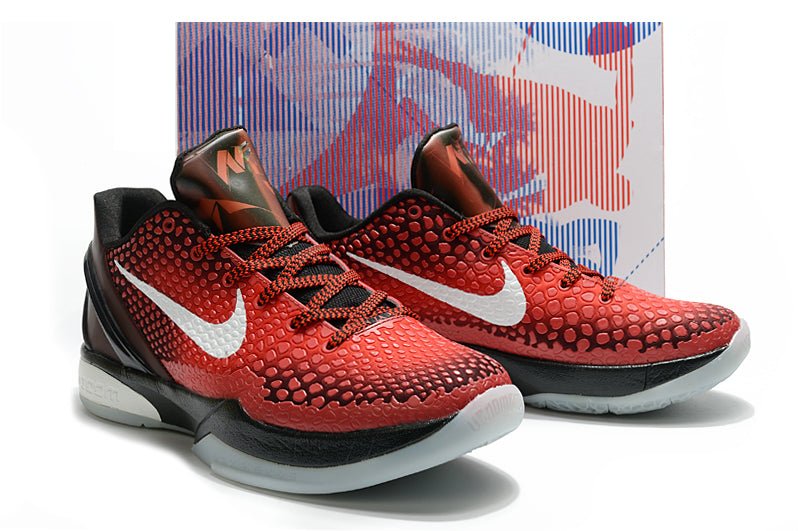 NIKE KOBE 6 PROTRO CHALLENGE RED ALL - STAR - Sin Sity Reps