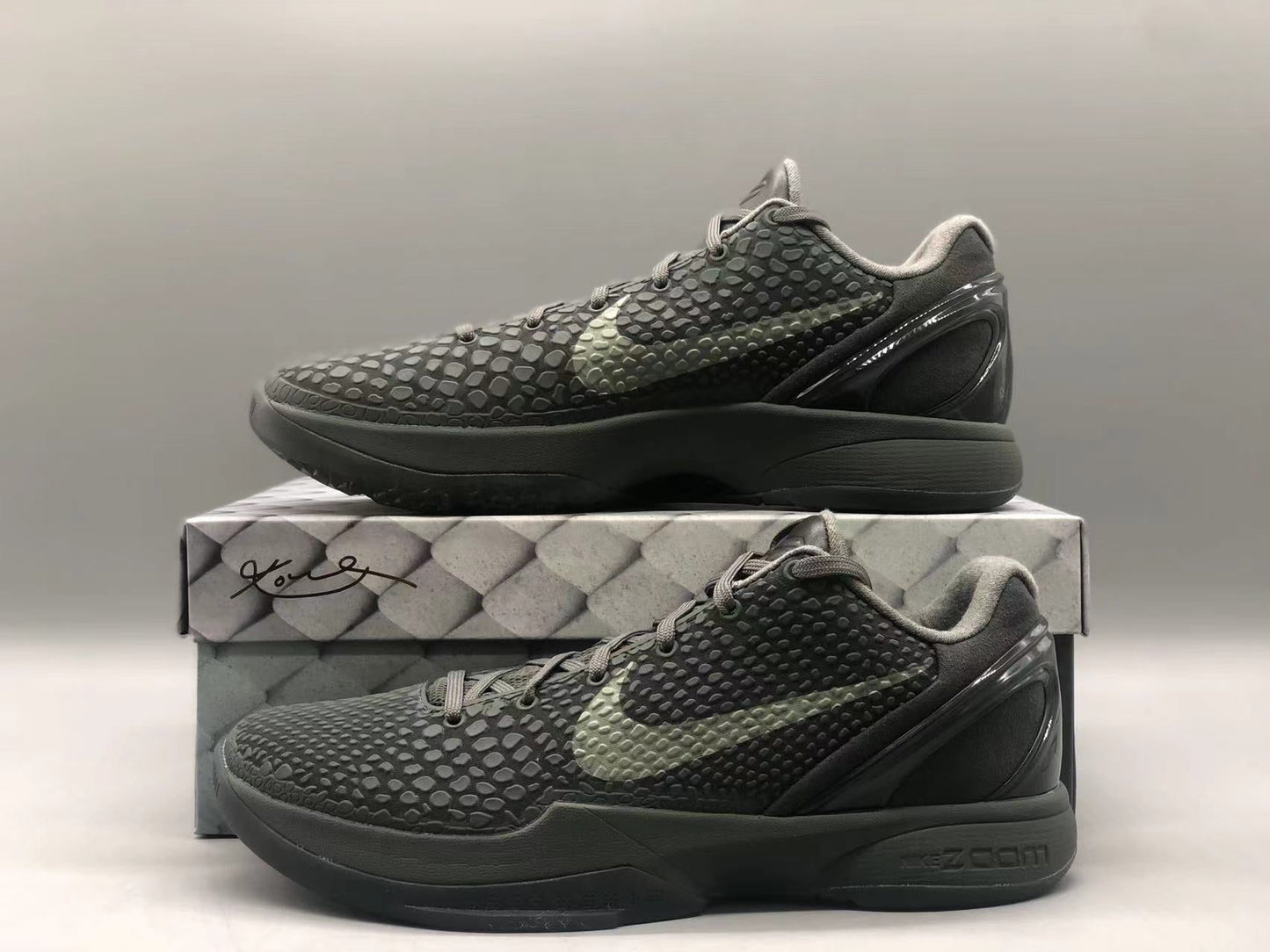 NIKE KOBE 6 PROTRO x FADE TO BLACK - Sin Sity Reps