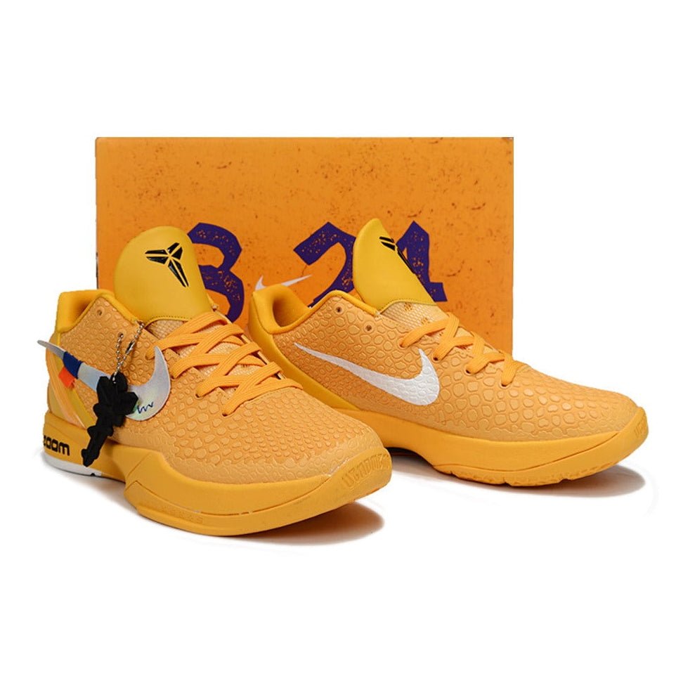 NIKE KOBE 6 PROTRO x OFF - WHITE YELLOW - Sin Sity Reps