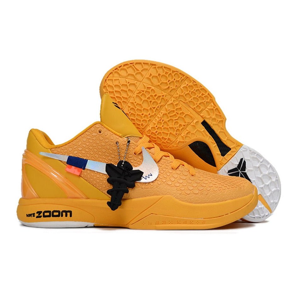 NIKE KOBE 6 PROTRO x OFF - WHITE YELLOW - Sin Sity Reps