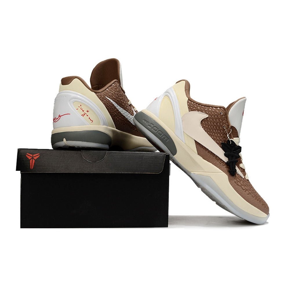 NIKE KOBE 6 PROTRO x TRAVIS SCOTT REVERSE MOCHA - Sin Sity Reps