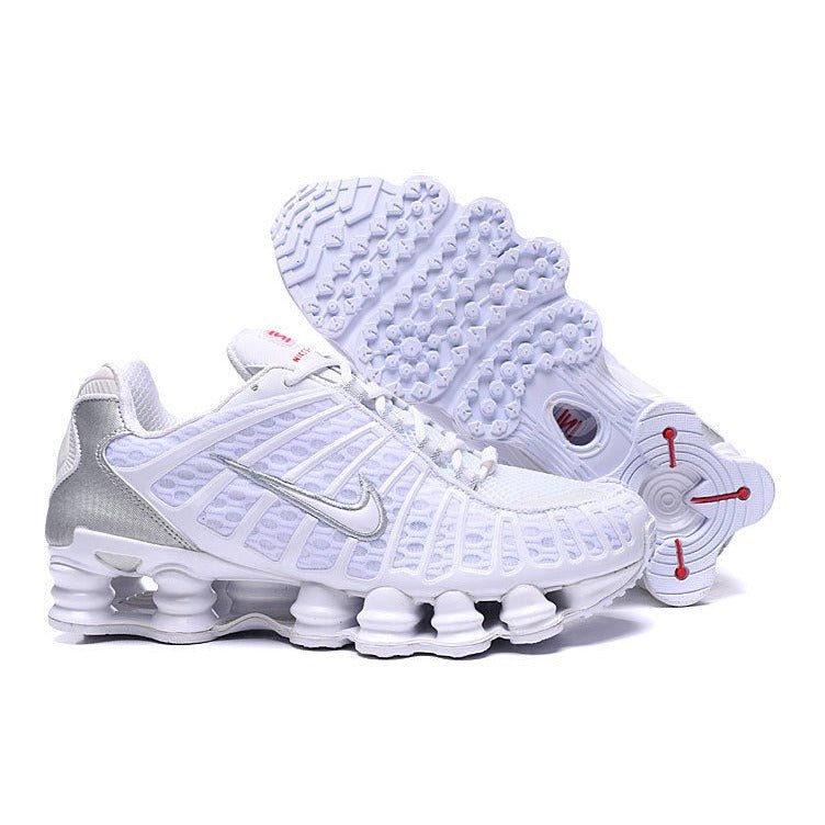 NIKE SHOX TL x WHITE METALLIC SILVER - Sin Sity Reps