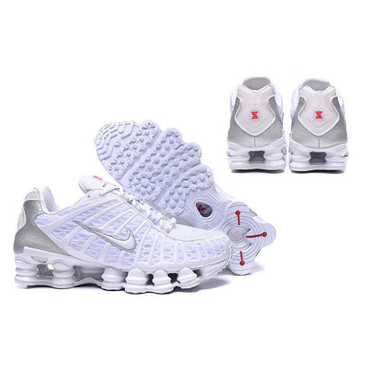 NIKE SHOX TL x WHITE METALLIC SILVER - Sin Sity Reps