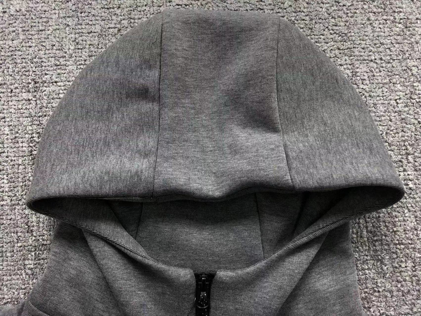 NIKE TECH FLEECE HOODIE BLACK/DARK SMOKE GREY/LIGHT CRIMSON - Sin Sity Reps