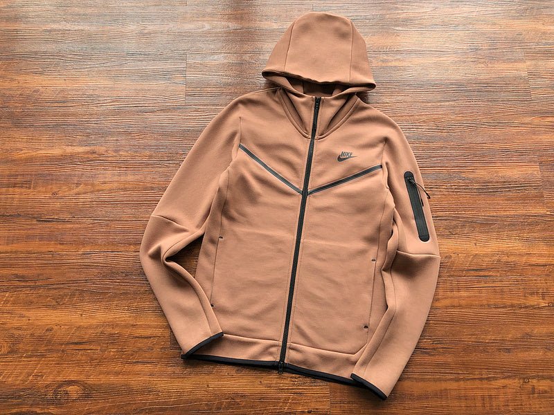 NIKE TECH FLEECE HOODIE x ARCHEO BROWN - Sin Sity Reps