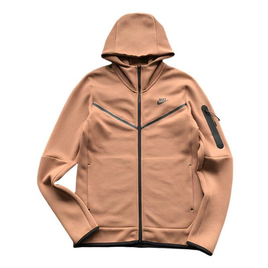 NIKE TECH FLEECE HOODIE x ARCHEO BROWN - Sin Sity Reps