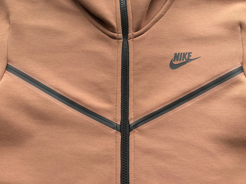 NIKE TECH FLEECE HOODIE x ARCHEO BROWN - Sin Sity Reps