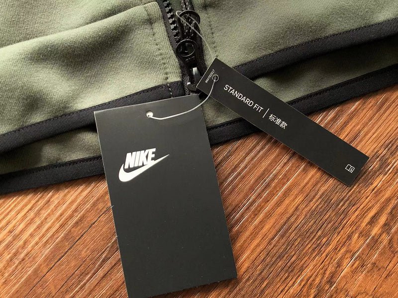 NIKE TECH FLEECE HOODIE x ARMY GREEN - Sin Sity Reps