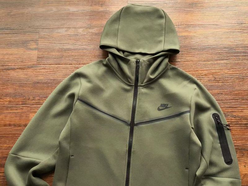 NIKE TECH FLEECE HOODIE x ARMY GREEN - Sin Sity Reps