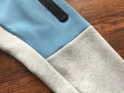 NIKE TECH FLEECE HOODIE x BABY BLUE/GREY/WHITE - Sin Sity Reps