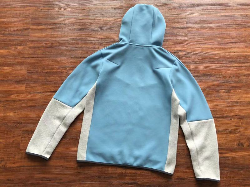 NIKE TECH FLEECE HOODIE x BABY BLUE/GREY/WHITE - Sin Sity Reps