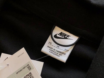 NIKE TECH FLEECE HOODIE x BLACK/DARK SMOKE GREY - Sin Sity Reps