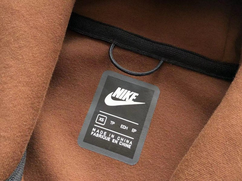 NIKE TECH FLEECE HOODIE x BROWN - Sin Sity Reps