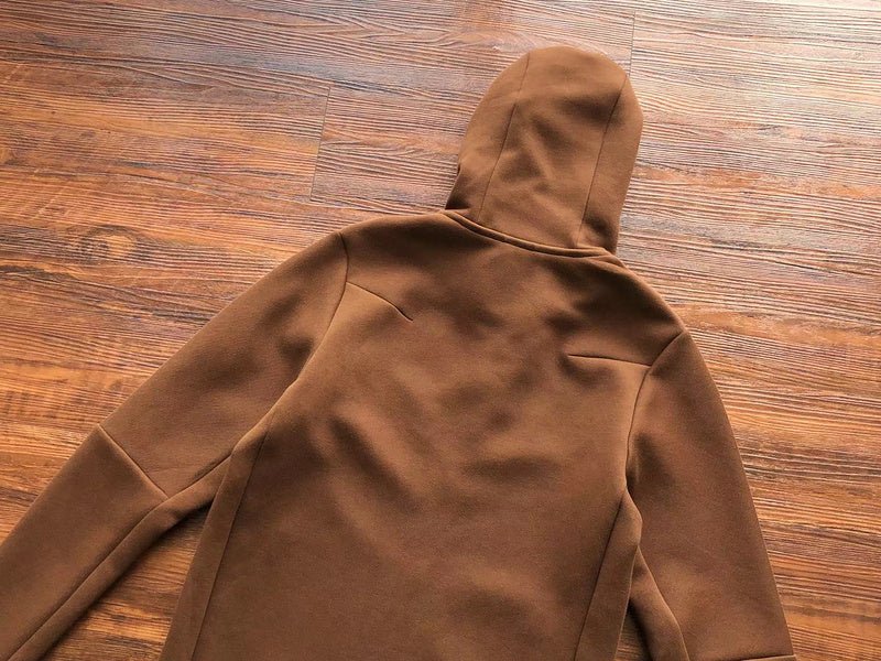 NIKE TECH FLEECE HOODIE x BROWN - Sin Sity Reps