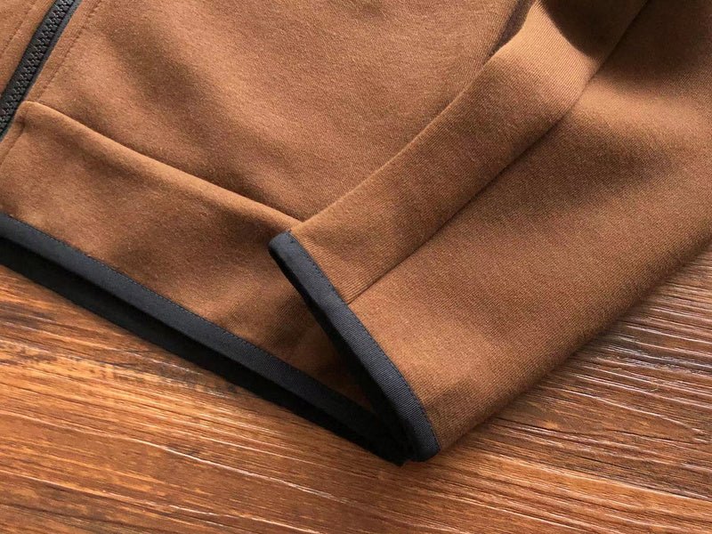 NIKE TECH FLEECE HOODIE x BROWN - Sin Sity Reps