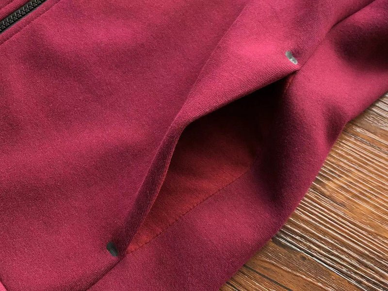 NIKE TECH FLEECE HOODIE x BURGUNDY - Sin Sity Reps