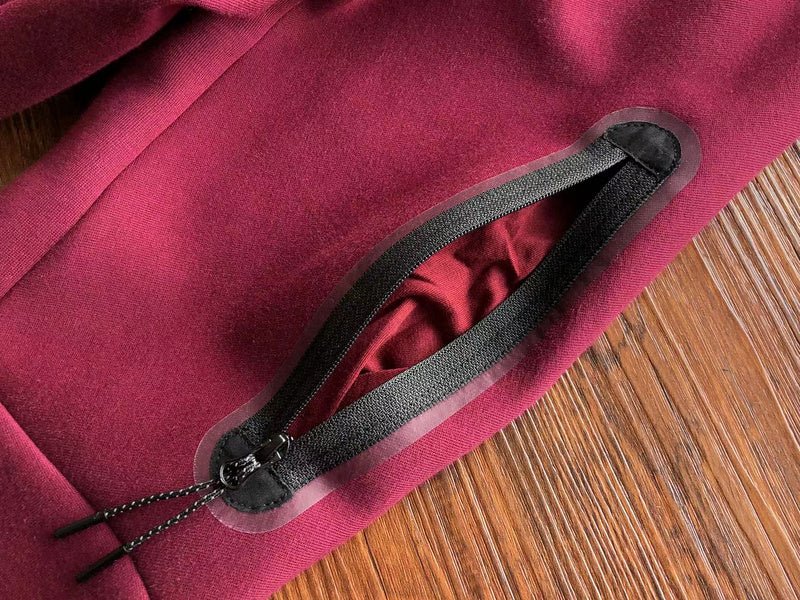 NIKE TECH FLEECE HOODIE x BURGUNDY - Sin Sity Reps