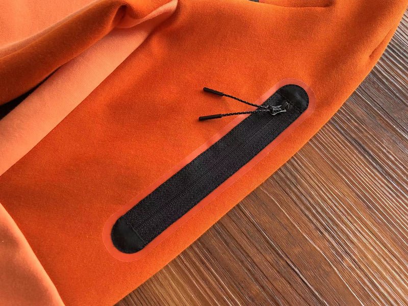 NIKE TECH FLEECE HOODIE x CAMPFIRE ORANGE - Sin Sity Reps