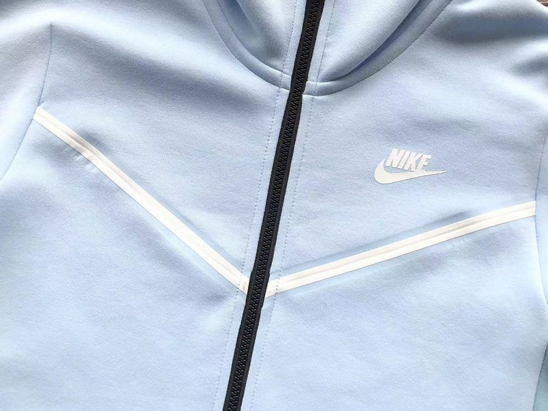 NIKE TECH FLEECE HOODIE x CELESTINE BLUE - Sin Sity Reps