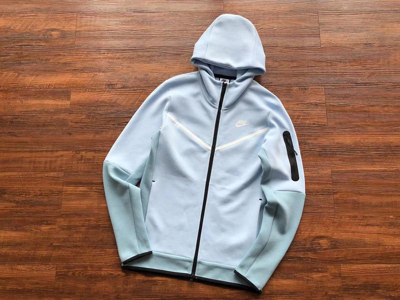 NIKE TECH FLEECE HOODIE x CELESTINE BLUE - Sin Sity Reps