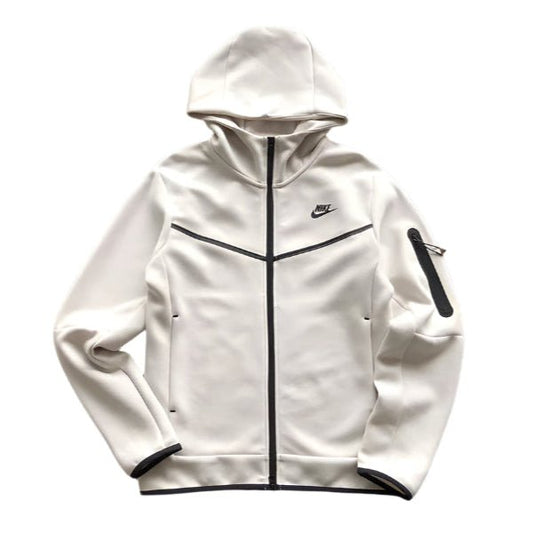 NIKE TECH FLEECE HOODIE x CREAMY WHITE - Sin Sity Reps