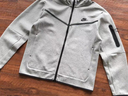 NIKE TECH FLEECE HOODIE x GREY - Sin Sity Reps