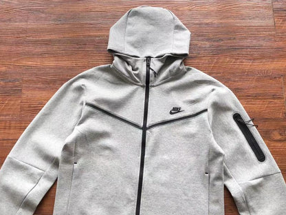 NIKE TECH FLEECE HOODIE x GREY - Sin Sity Reps