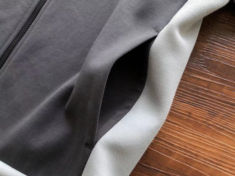 NIKE TECH FLEECE HOODIE x GREY/BLACK/GREEN - Sin Sity Reps