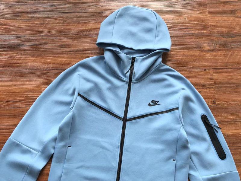 NIKE TECH FLEECE HOODIE x LIGHT BLUE - Sin Sity Reps