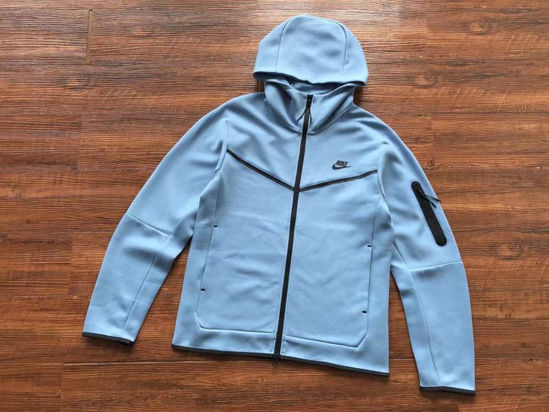 NIKE TECH FLEECE HOODIE x LIGHT BLUE - Sin Sity Reps