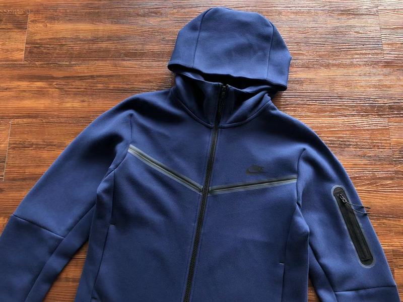 NIKE TECH FLEECE HOODIE x NAVY - Sin Sity Reps