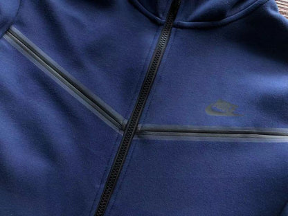 NIKE TECH FLEECE HOODIE x NAVY - Sin Sity Reps