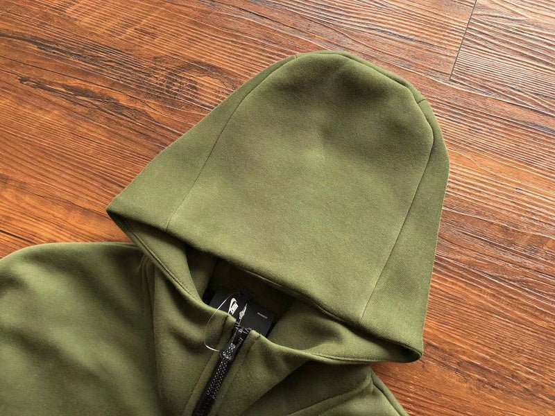 NIKE TECH FLEECE HOODIE x OLIVE GREEN - Sin Sity Reps