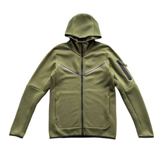 NIKE TECH FLEECE HOODIE x OLIVE GREEN - Sin Sity Reps