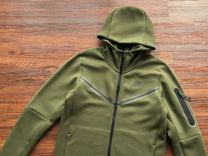 NIKE TECH FLEECE HOODIE x OLIVE GREEN - Sin Sity Reps