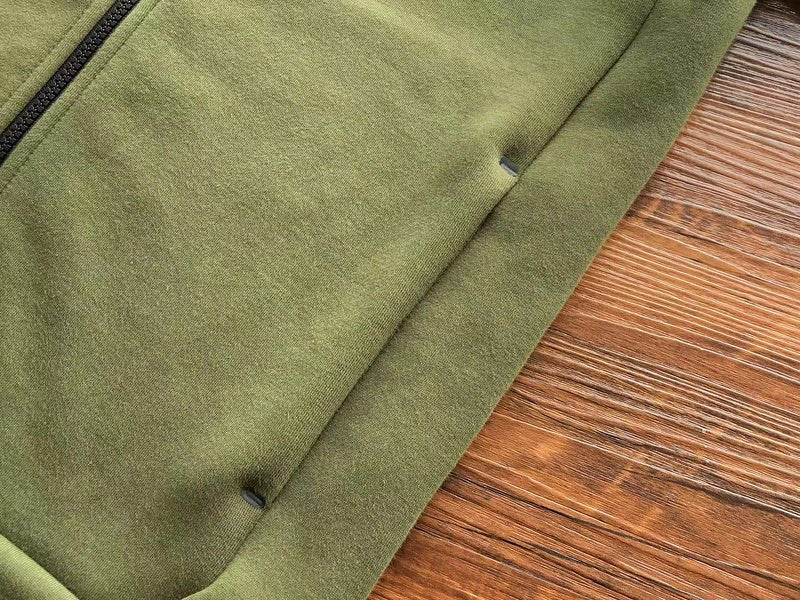 NIKE TECH FLEECE HOODIE x OLIVE GREEN - Sin Sity Reps