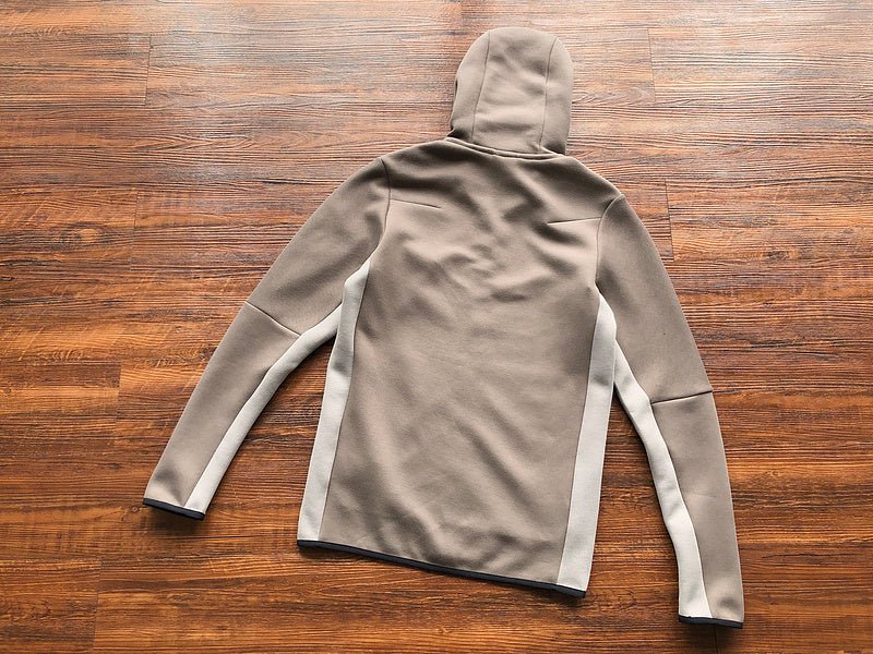 NIKE TECH FLEECE HOODIE x OLIVE GREY/ENIGMA STONE - Sin Sity Reps