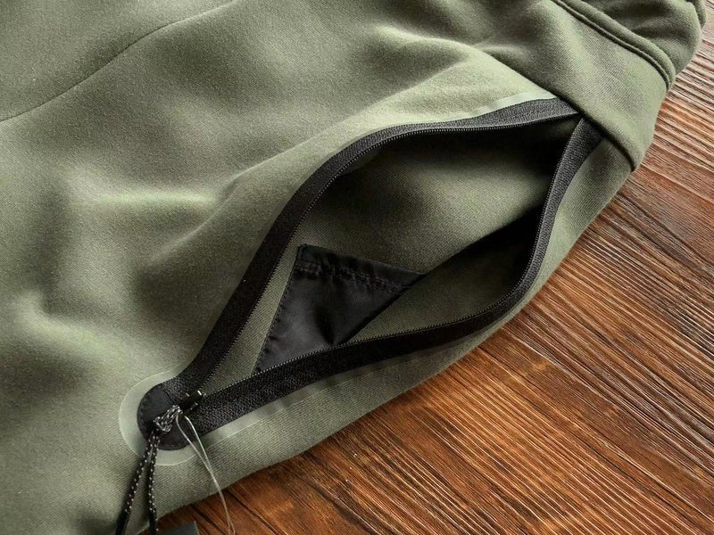 NIKE TECH FLEECE PANTS x ARMY GREEN - Sin Sity Reps