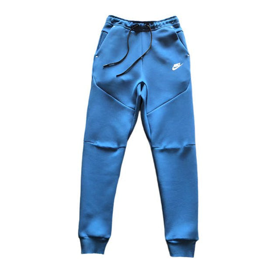 NIKE TECH FLEECE PANTS x BLUE WHITE - Sin Sity Reps