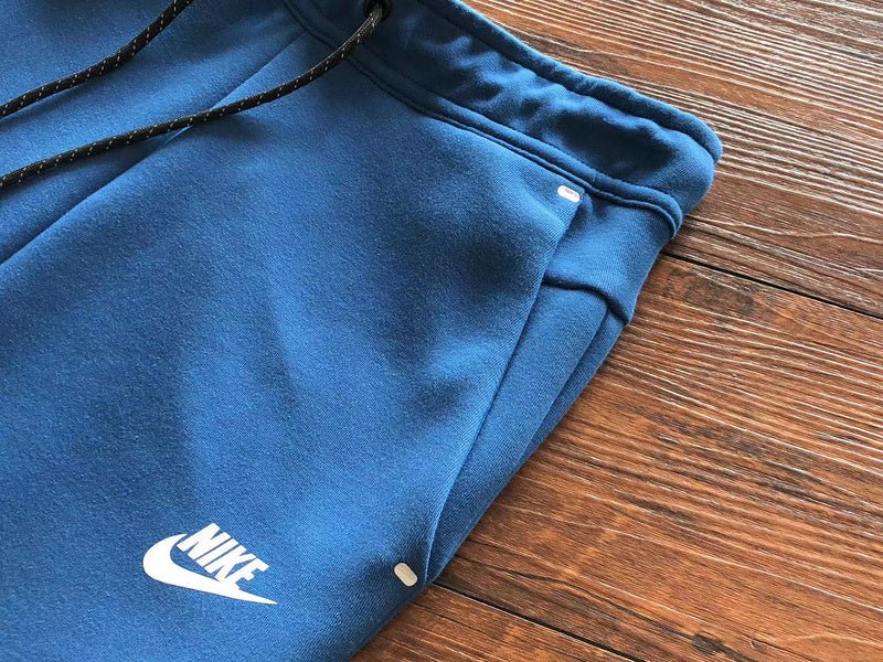 NIKE TECH FLEECE PANTS x BLUE WHITE - Sin Sity Reps