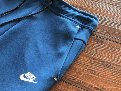 NIKE TECH FLEECE PANTS x BLUE WHITE - Sin Sity Reps