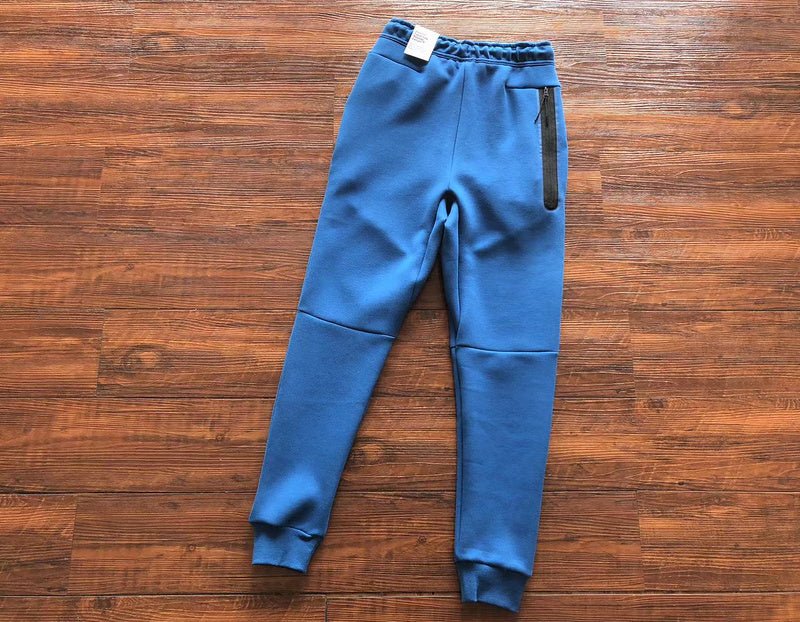 NIKE TECH FLEECE PANTS x BLUE WHITE - Sin Sity Reps