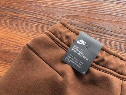 NIKE TECH FLEECE PANTS x BROWN - Sin Sity Reps